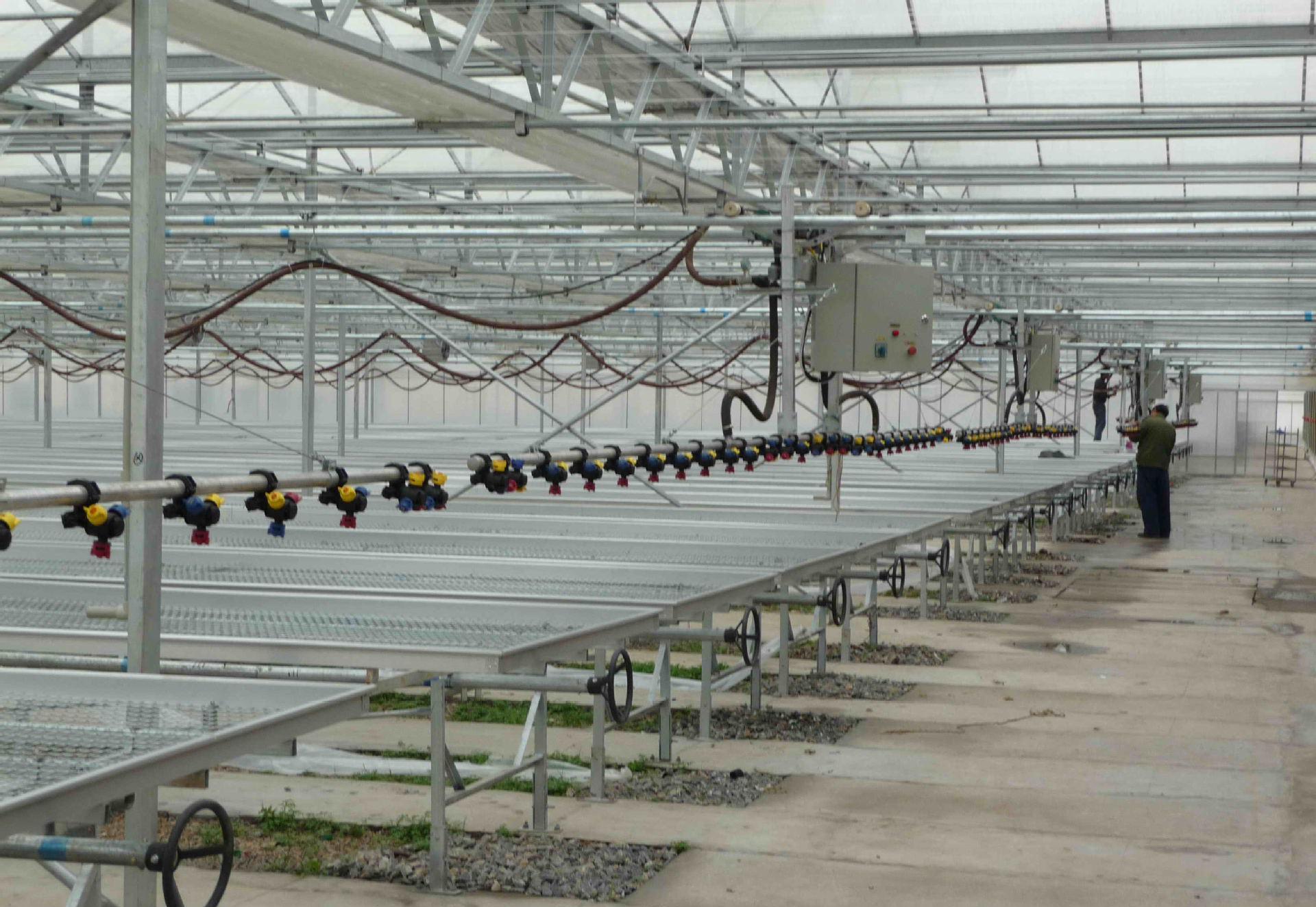 温室育苗喷灌机的结构是什么样的？